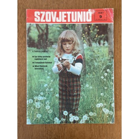 Szovjetunió folyóirat 1981/9.