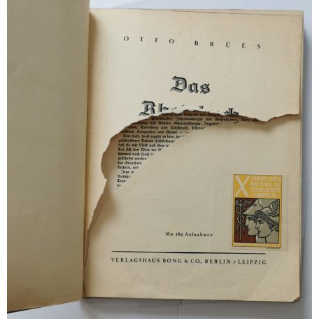 Otto Brües: Das Rheinbuch