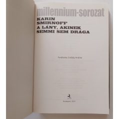   Karin Smirnoff: A lány, akinek semmi sem drága - Millennium-sorozat 7.