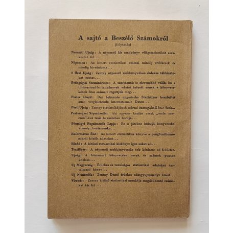 Zentay Dezső, Dr.: Beszélő számok X.