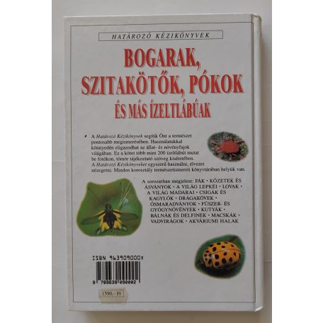 Michael Lohmann: Bogarak, szitakötők, pókok és más ízeltlábúak (Határozó kézikönyvek)