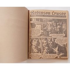   Sebők Imre - Cs. Horváth Tibor- W. Defoe: Robinson Crusoe /Népszava képregények 59 folytatás/ Első kiadás! (Teljes!)
