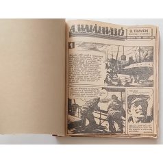   Sebők Imre - Cs. Horváth Tibor - B. Traven: A halálhajó /Népszava képregények 68 folytatás/ Első kiadás! (Teljes!)