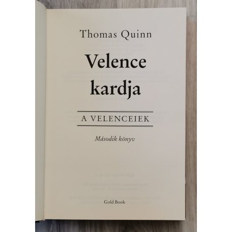 Thomas Quinn: Velence kardja (A velenceiek II.)