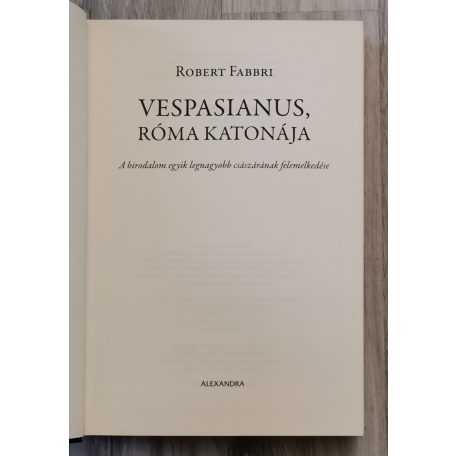 Robert Fabbri: Vespasianus - Róma katonája