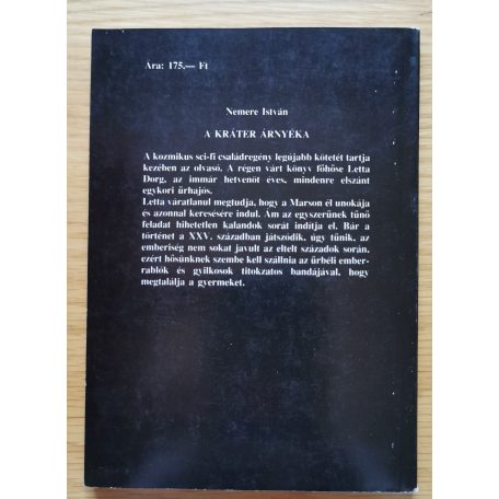 Nemere István: A kráter árnyéka (Dedikált!)