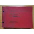 Kuróczi Gyuláné: Wartburg 353 Limousine és Tourist (50 LE-s) személygépkocsi alkatrészkatalógusa