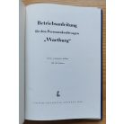 Betriebsanleltung für personenkraftwagen wartburg