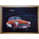 Wartburg személygépjármű reklámprospektusa (német nyelvű)