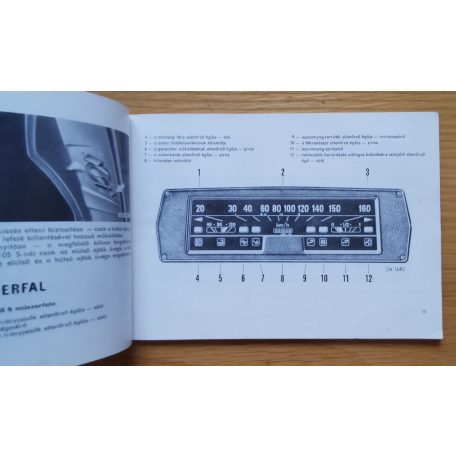 A Skoda 105 S, 105 L, 120 L, 120 LS személygépkocsik kezelési és karbantartási utasítása