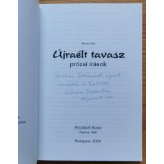Borsos Irén: Újraélt tavasz (Dedikált)