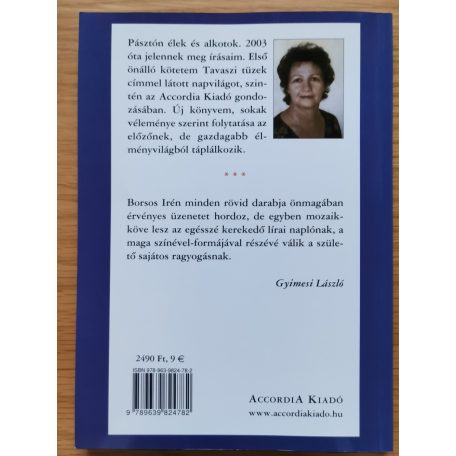 Borsos Irén: Újraélt tavasz (Dedikált)