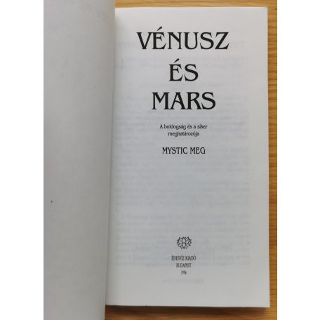 Mystic Meg: Vénusz és Mars