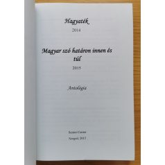   Bálint Jánosné Ágoston Ilona: Hagyaték/Magyar szó határon innen és túl