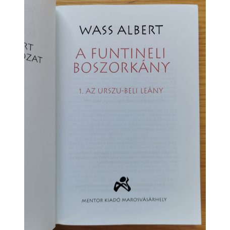 Wass Albert: A funtineli boszorkány I-III. (Teljes)