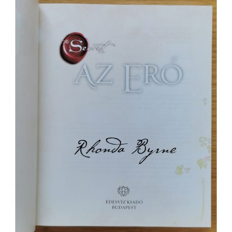 Rhonda Byrne: Az erő