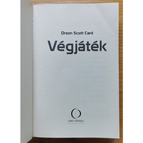 Orson Scott Card: Végjáték