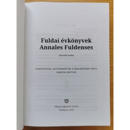 Virág István (szerk.): Fuldai évkönyvek 