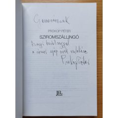 Prokop Péter: Sziromszállingó (Dedikált!)