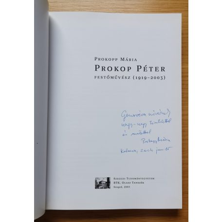 Prokopp Mária: Prokop Péter (Dedikált!)