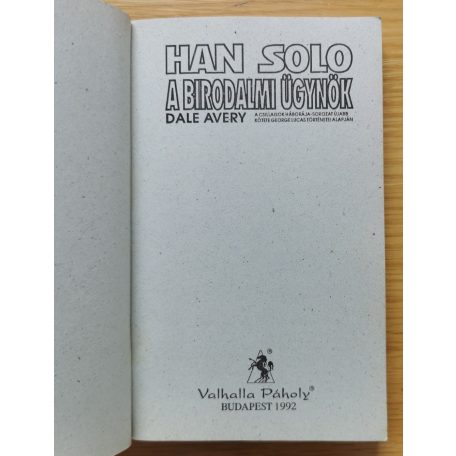 Dale Avery: Han Solo a birodalmi ügynök