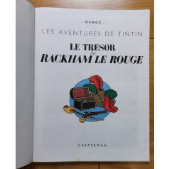   Hergé: Les Aventures De Tintin 12. : Le Trésor De Rackham Le Rouge