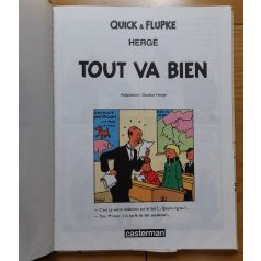 Hergé: Quick & Flupke: Tout Va Bien