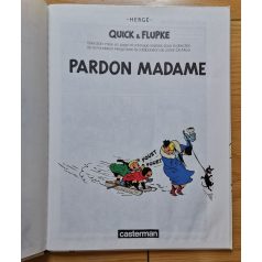 Hergé: Quick & Flupke: Pardon Madame