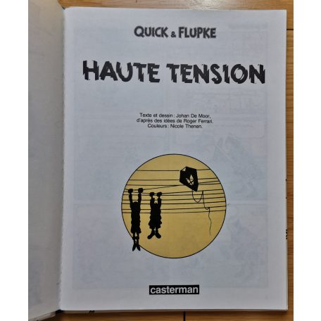 Hergé: Quick & Flupke: Haute Tension