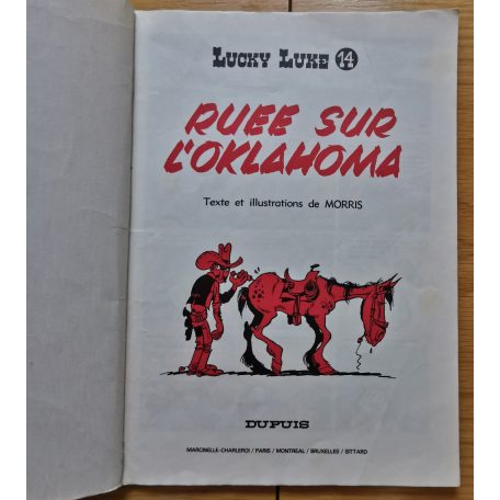 Morris: Lucky Luke - Ruee sur L'oklahoma