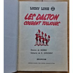 Morris: Lucky Luke - Les Dalton Courent Toujours