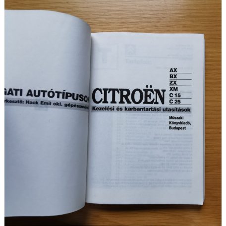 Hack Emil: Citroën AX-BX-ZX-XM-C15-C25