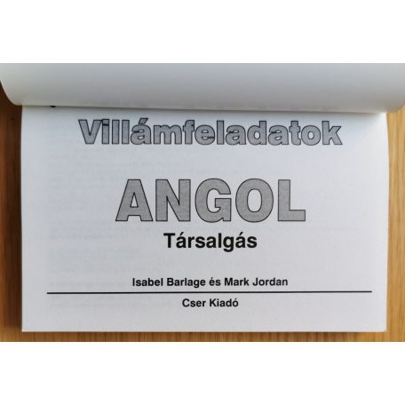 Isabel Barlage-Mark Jordan: Villámfeladatok - Angol társalgás