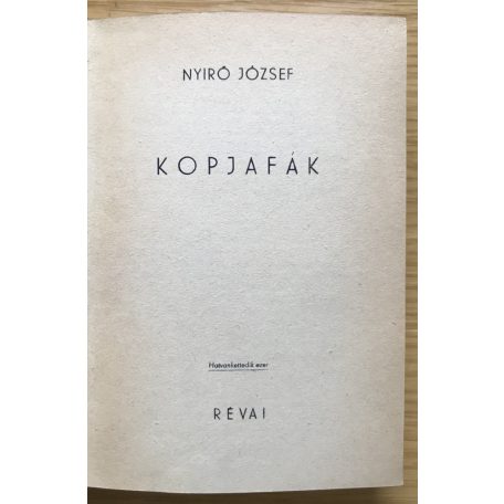 Nyirő József: Kopjafák