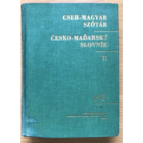 Dobossy László: Cseh-magyar szótár I-II. 
