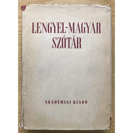 Skripecz Sándor, Dr.: Lengyel-magyar szótár