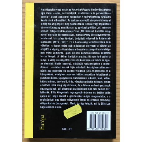 Bret Easton Ellis: Az informátorok