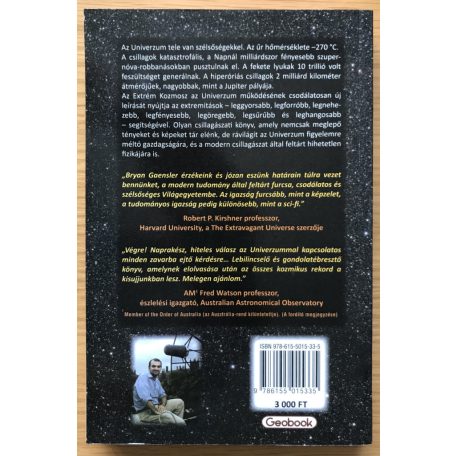 Bryan Gaensler: Extrém kozmosz