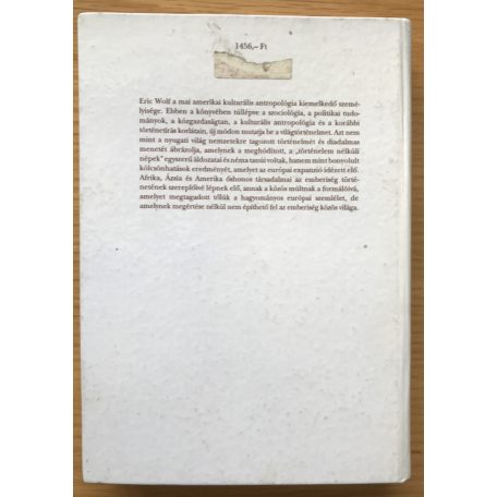 Eric R. Wolf: Európa és a történelem nélküli népek