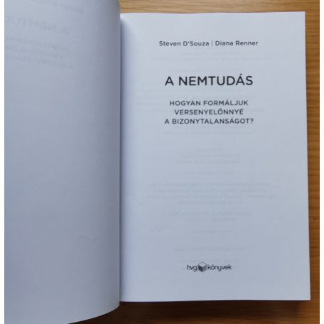 Steven D'Souza: A nemtudás