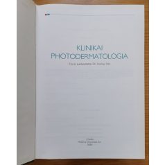 Horkay Irén: Klinikai photodermatologia