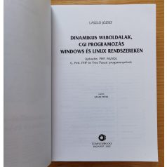   László József: Dinamikus weboldalak, CGI programozás Windows és Linux rendszereken