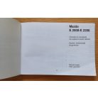 Mazda E 2000, E 2200 kezelési kézikönyv