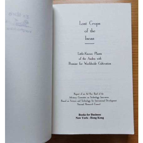 Lost Crops of the Incas