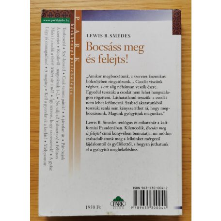 Lewis B. Smedes: Bocsáss meg és felejts! 