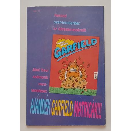 Garfield 18. [20.] szám (1991/8)