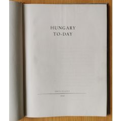 Vályi Gábor és Veres Mária: Hungary to-day
