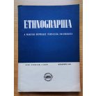 K. Kovács László (szerk.): Ethnographia 1961/1,3,4 számok