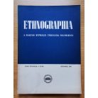 K. Kovács László (szerk.): Ethnographia 1961/1,3,4 számok