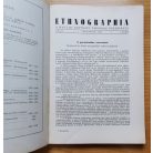 K. Kovács László (szerk.): Ethnographia 1961/1,3,4 számok